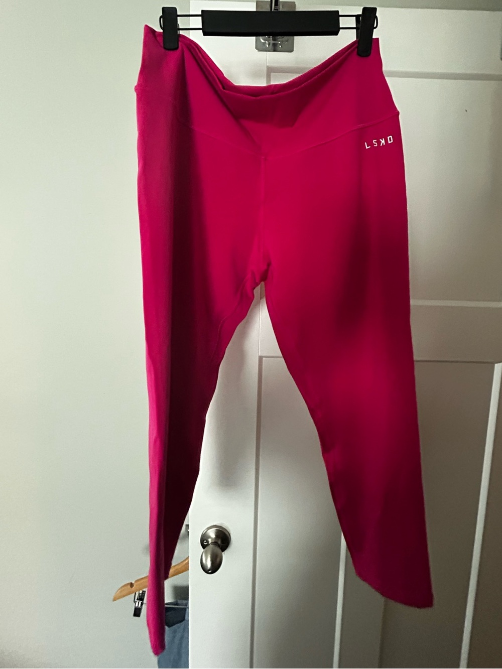 High-Waist Pink Leggings